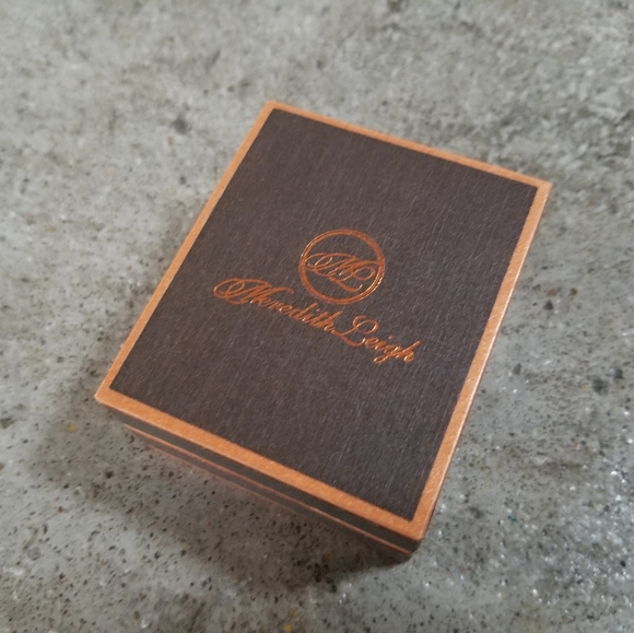 Meredith Leigh Filigree Sterling 14K Gold Moissanite Earrings - Picture 3 of 8